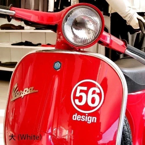 Alternative view of Aksesoris Motor - 56design Circle Logo Sticker Original
