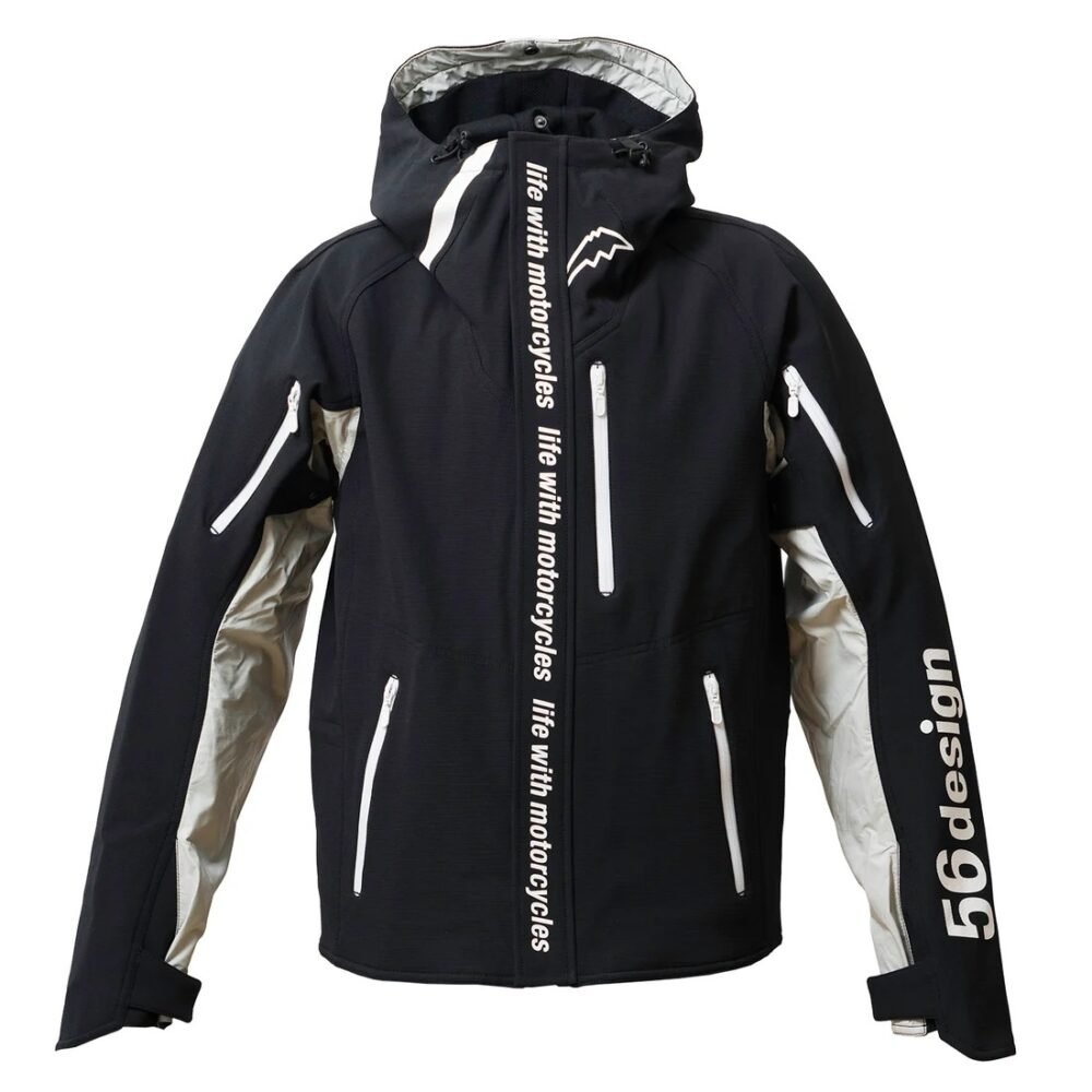 56design Axis Black Ivory Jacket