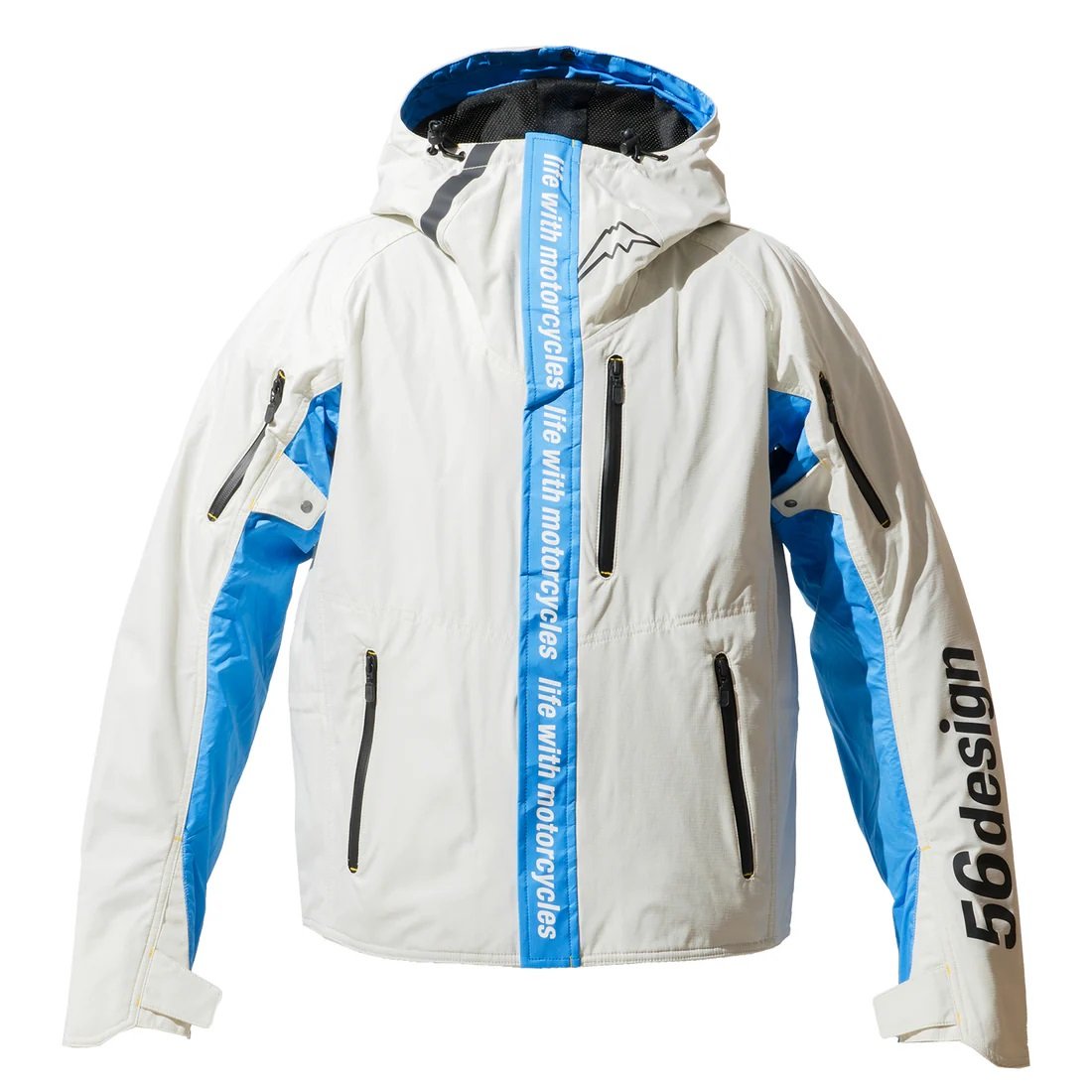 56design Axis White Blue Jacket