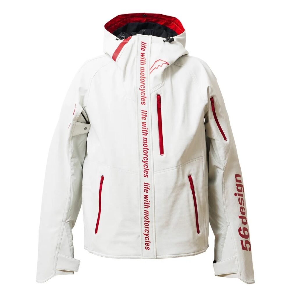 56design Axis White Dark Red