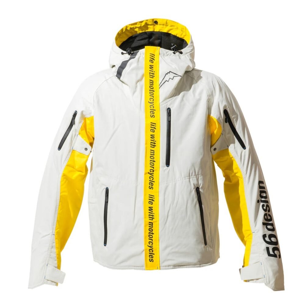 JCT 56design Axis White Yellow Jacket