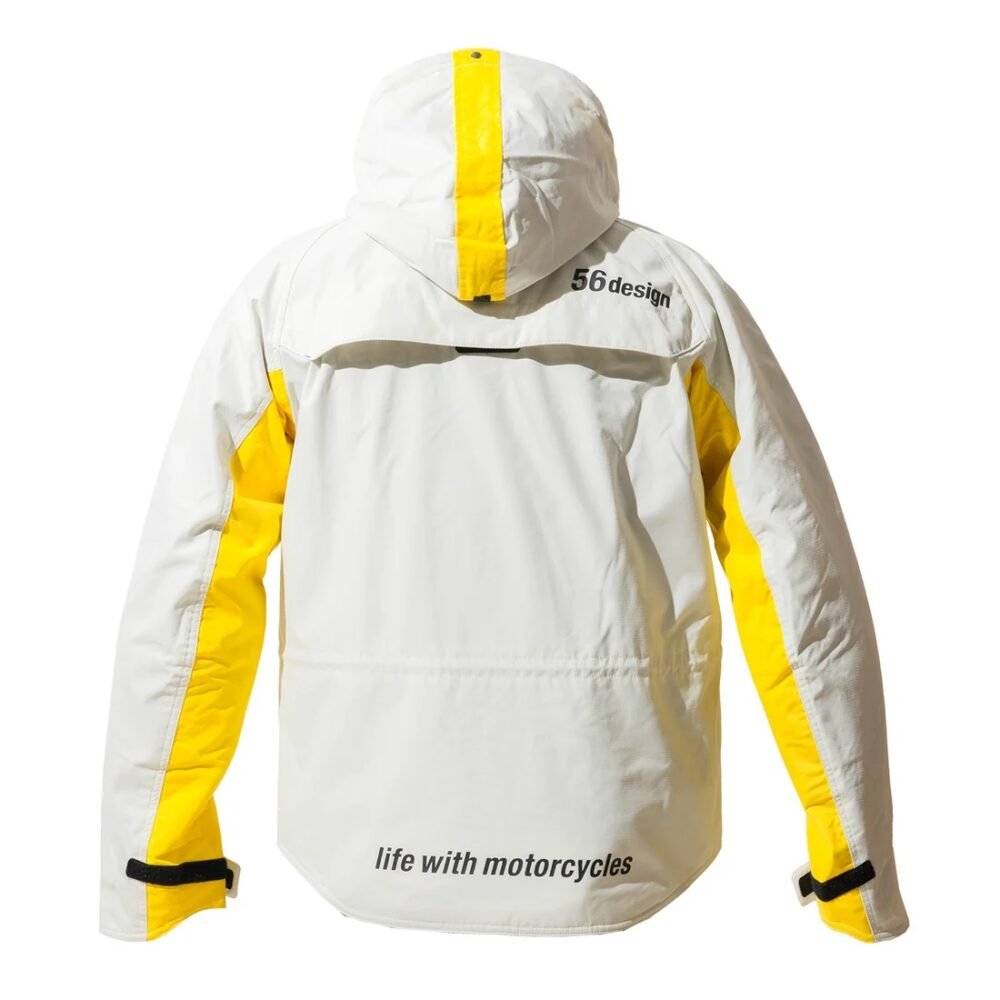Alternative view of JCT 56design Axis White Yellow Jacket