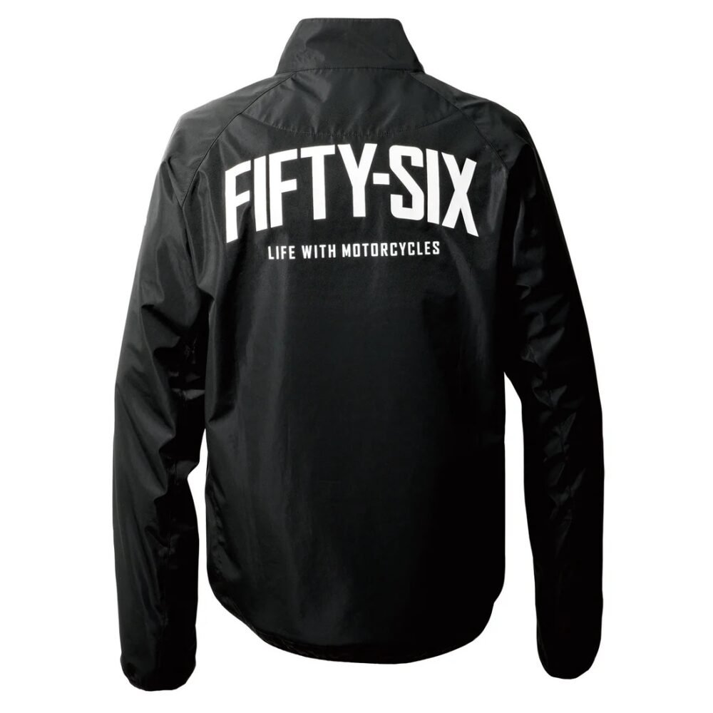 Alternative view of 56design Wind Breaker Black Jacket
