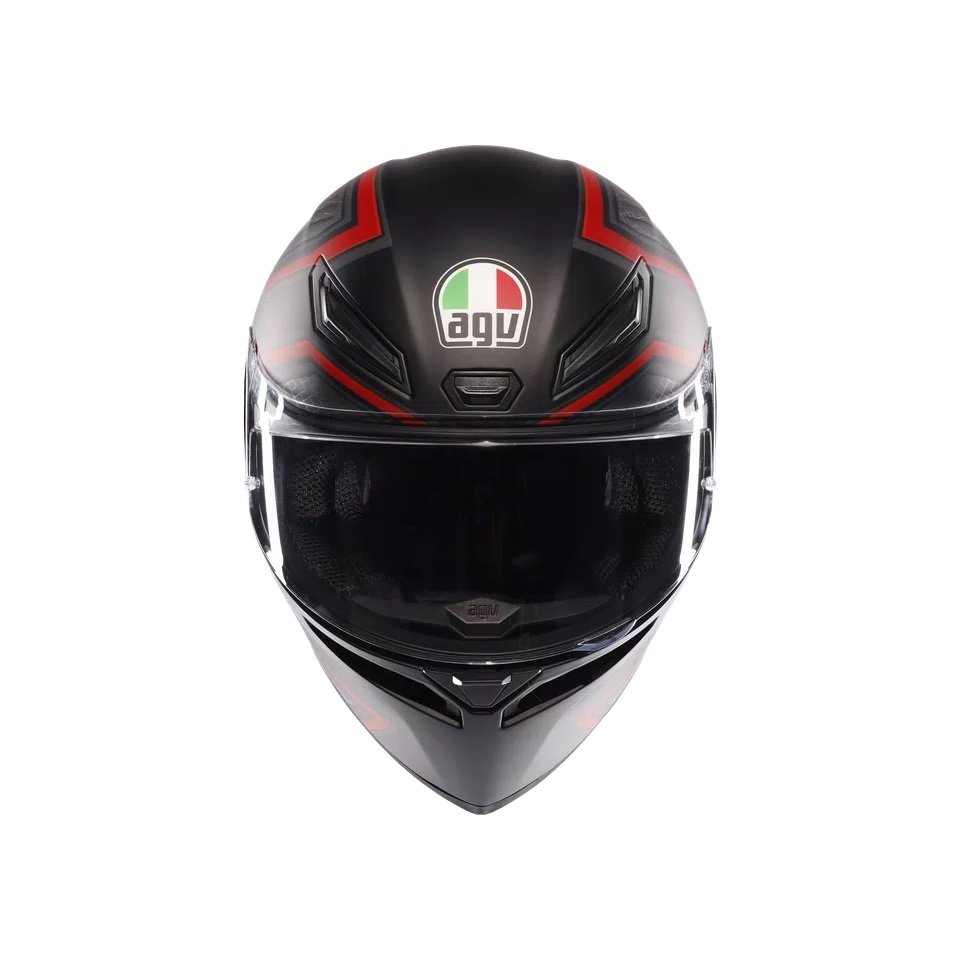 Alternative view of AGV K1 S Sling Matt Black Red