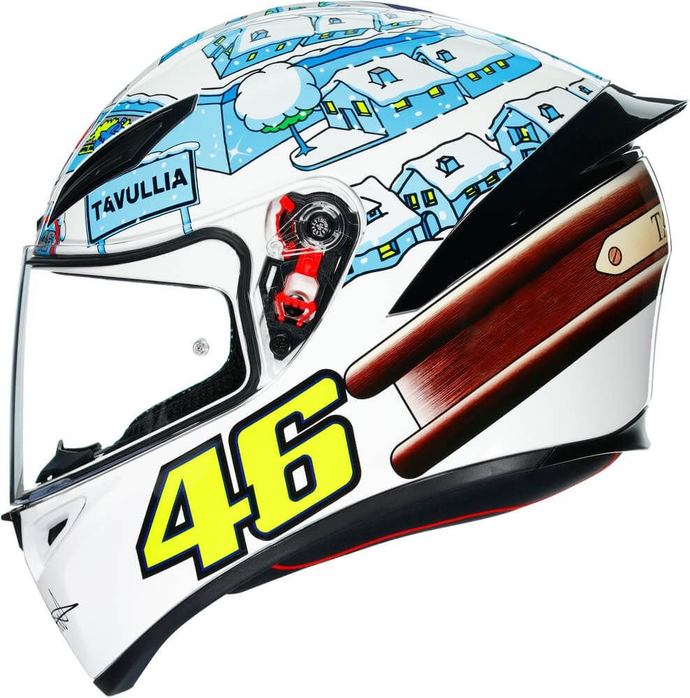 AGV K1 S Rossi Winter Test 2017