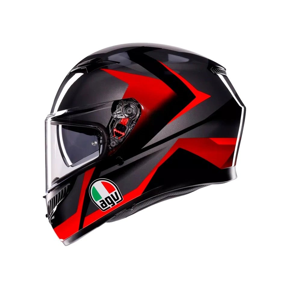 AGV K3 Striga Black Grey Red
