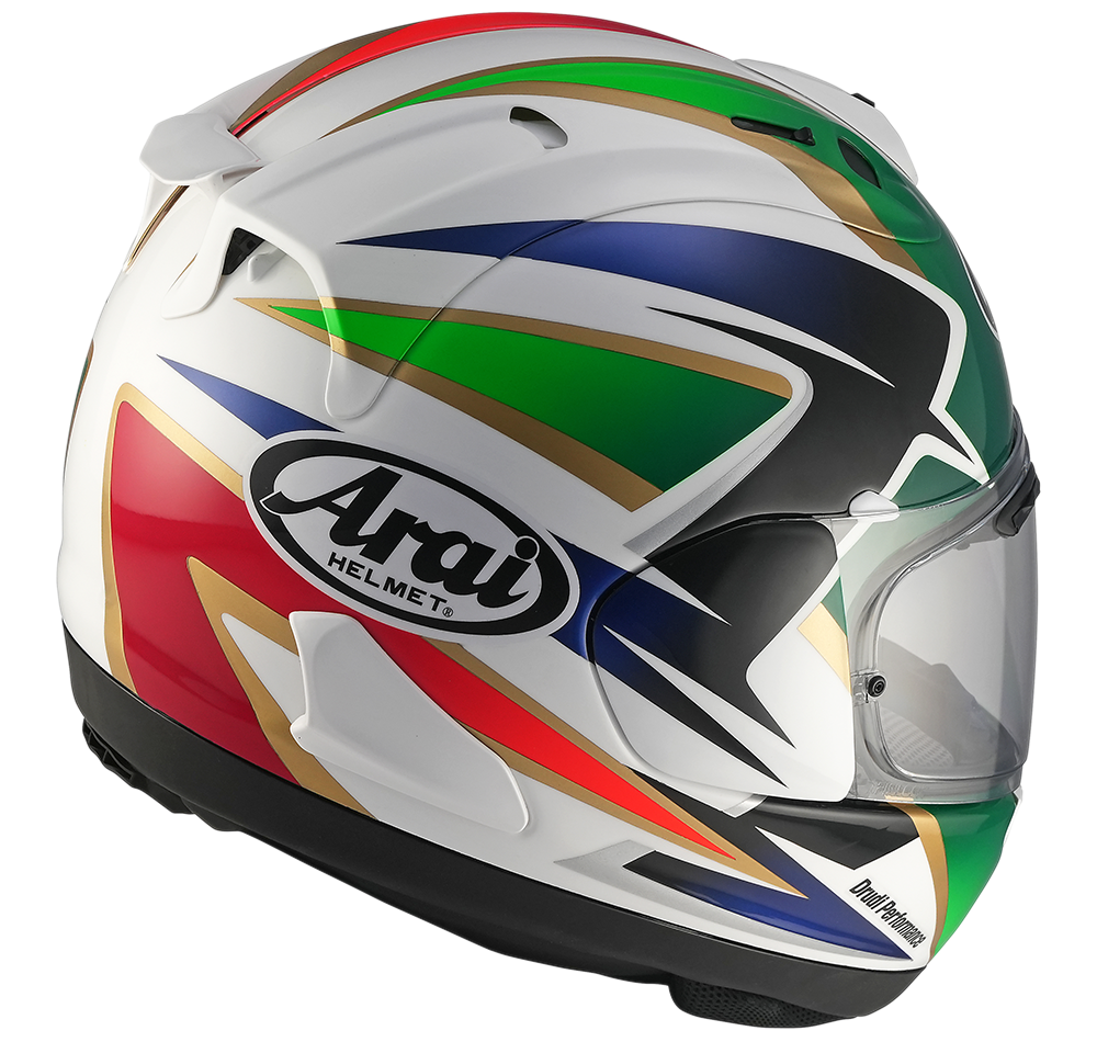 Alternative view of Arai RX7X Cadalora Restyle