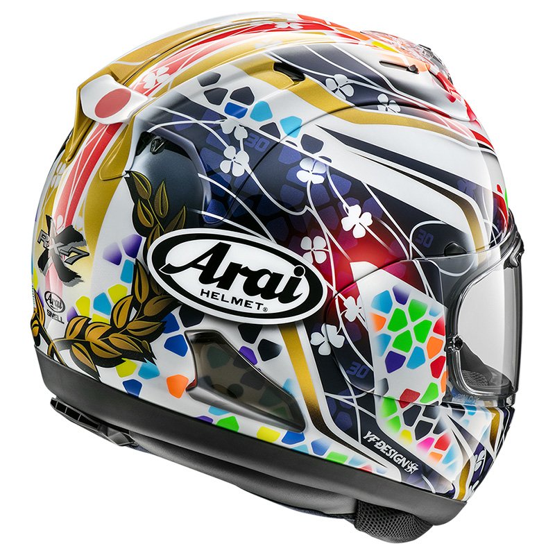 Alternative view of Arai RX7X Nakagami GP2