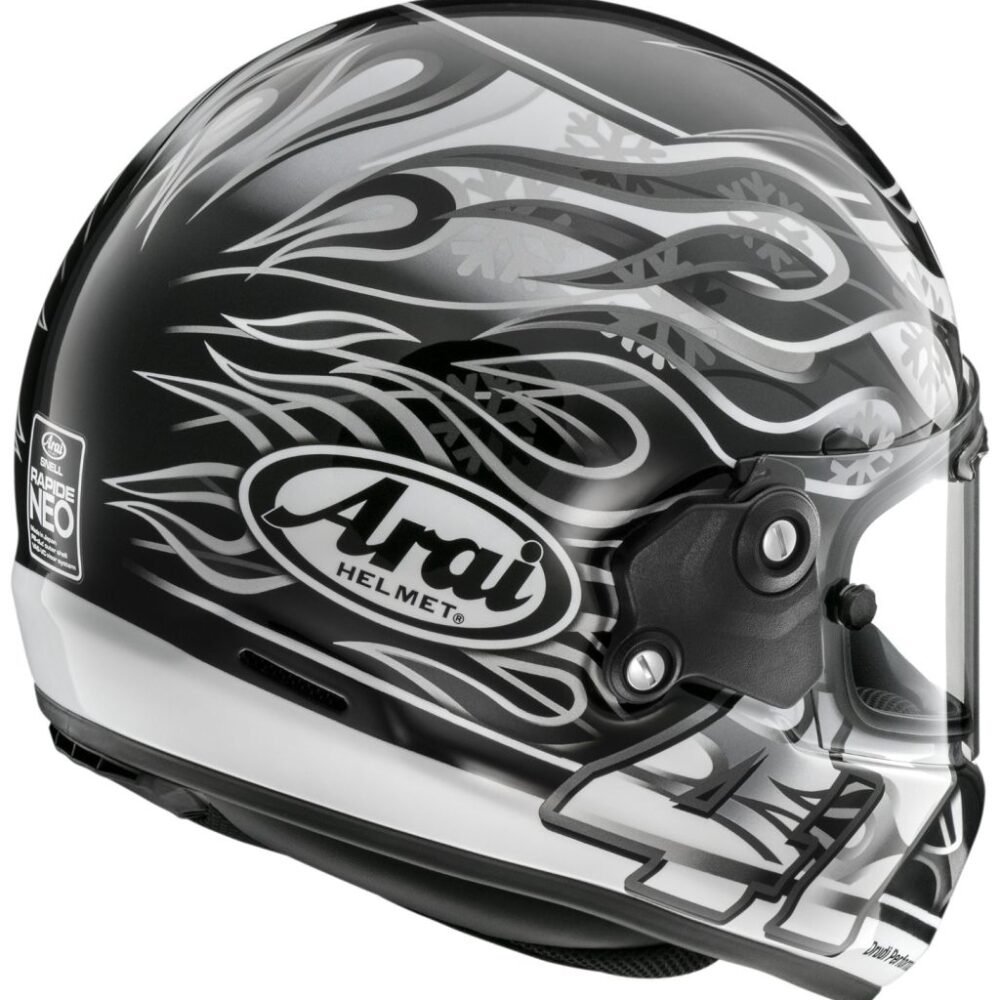 Alternative view of Arai Rapide Neo Haga Dark
