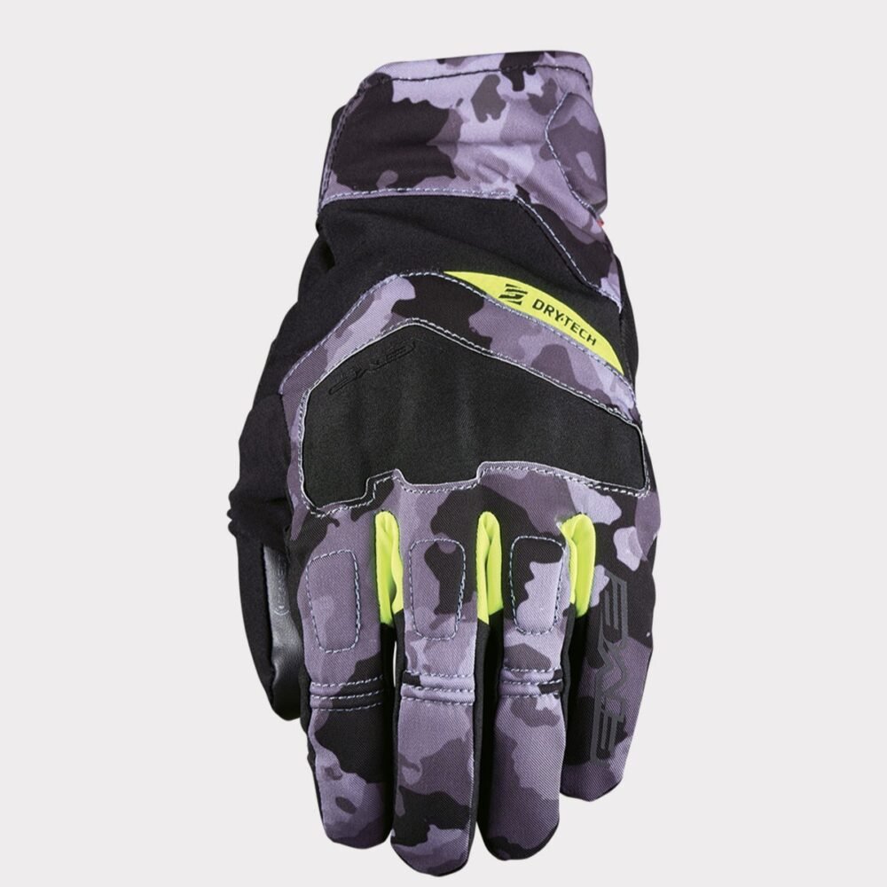 Five Boxer Evo WP Camo Grey Fluo Yellow